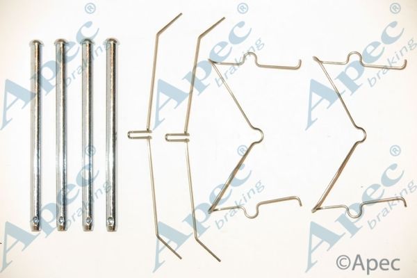 APEC BRAKING Lisakomplekt, ketaspiduriklotsid KIT1246